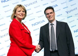 nokia yahoo alliance